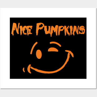 Nice Pumpkins Posters and Art